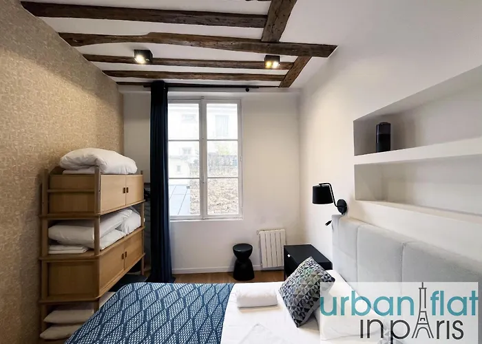 아파트 Urban Flat 108 - Classic Parisian 4 Bdr Flat