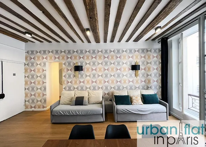 아파트 Urban Flat 108 - Classic Parisian 4 Bdr Flat